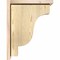 Ekena Millwork Newport Rough Sawn Corbel w/Backplate, Douglas Fir, 8"W x 14"D x 18"H COR08X14X18NEW01RDF - alternate 3